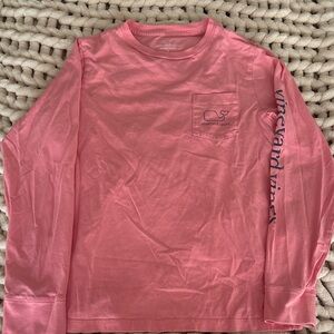 Vineyard Vines Pink Crew Neck Shirt